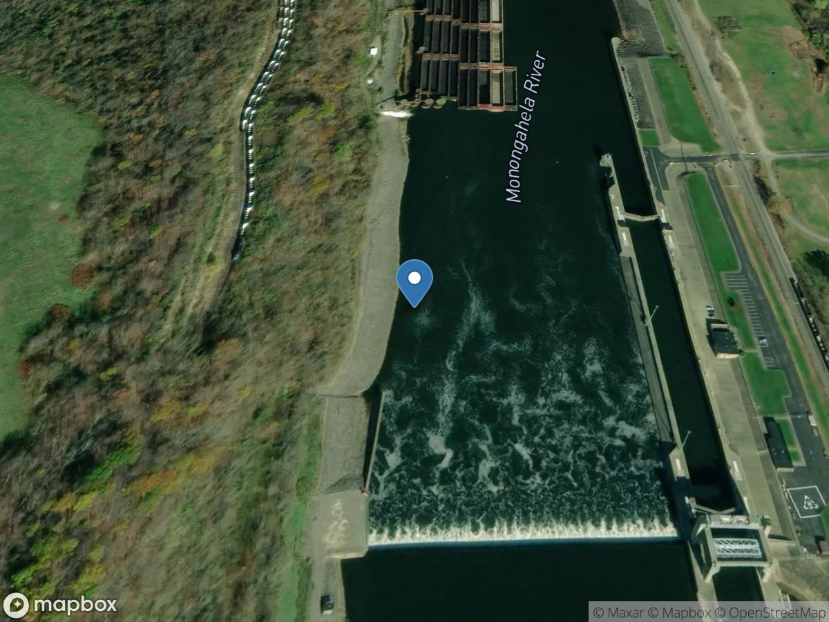 Monongahela River near Masontown, PA location