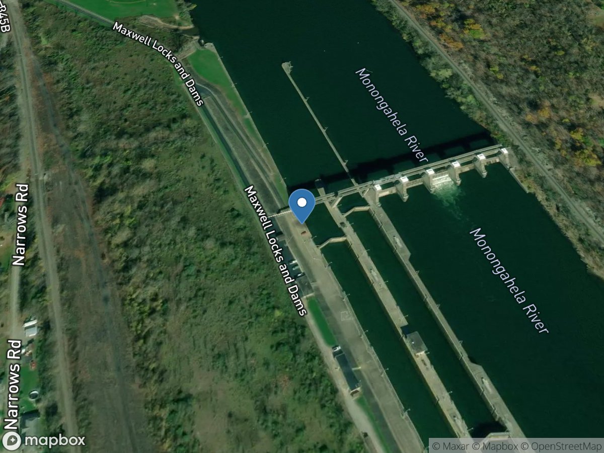 Monongahela River at Maxwell L&D Upper Pool @ Maxwell location