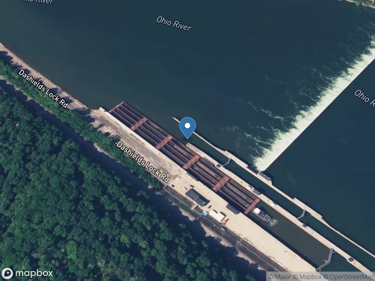 Ohio River (lower pool) at Sewickley, PA location