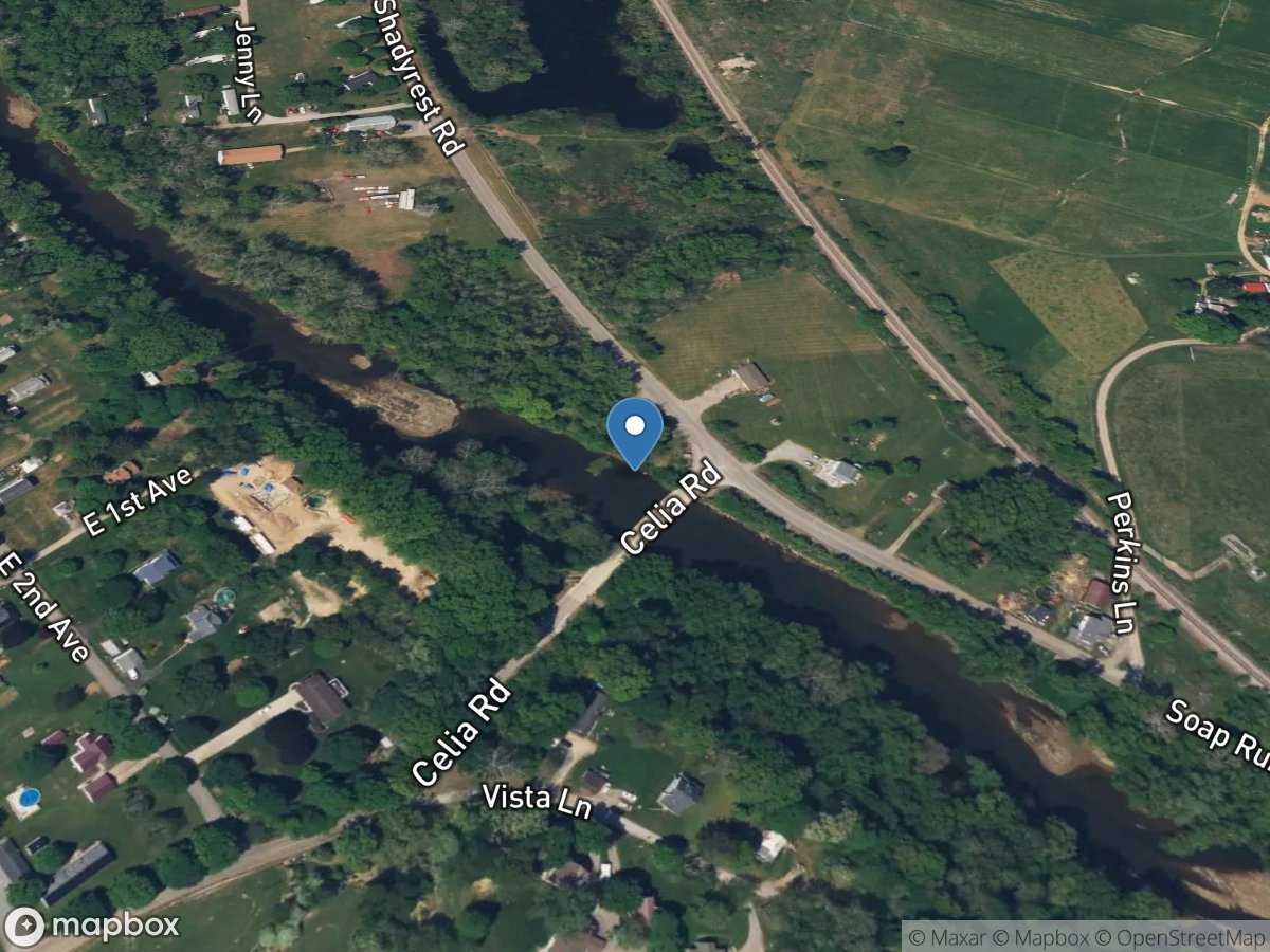 Connoquenessing Creek near Zelienople, PA location