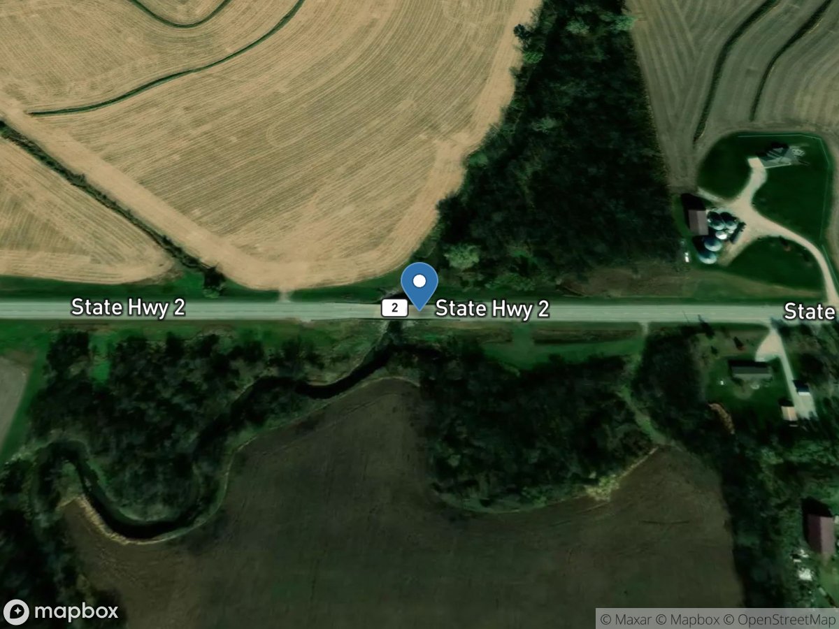 Snake Creek near Yorktown, IA location