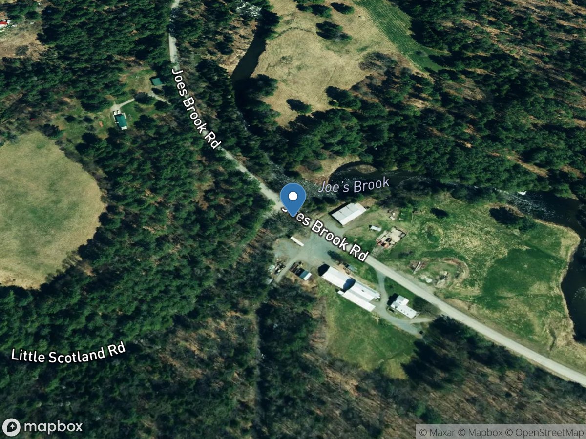 Joes Brook Tributary near East Barnet, VT location