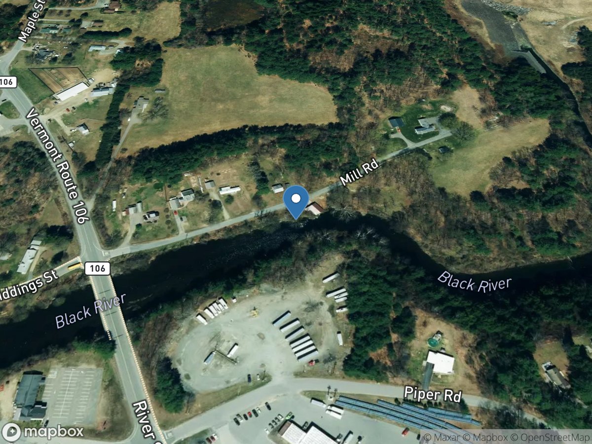 Black River at North Springfield, VT location