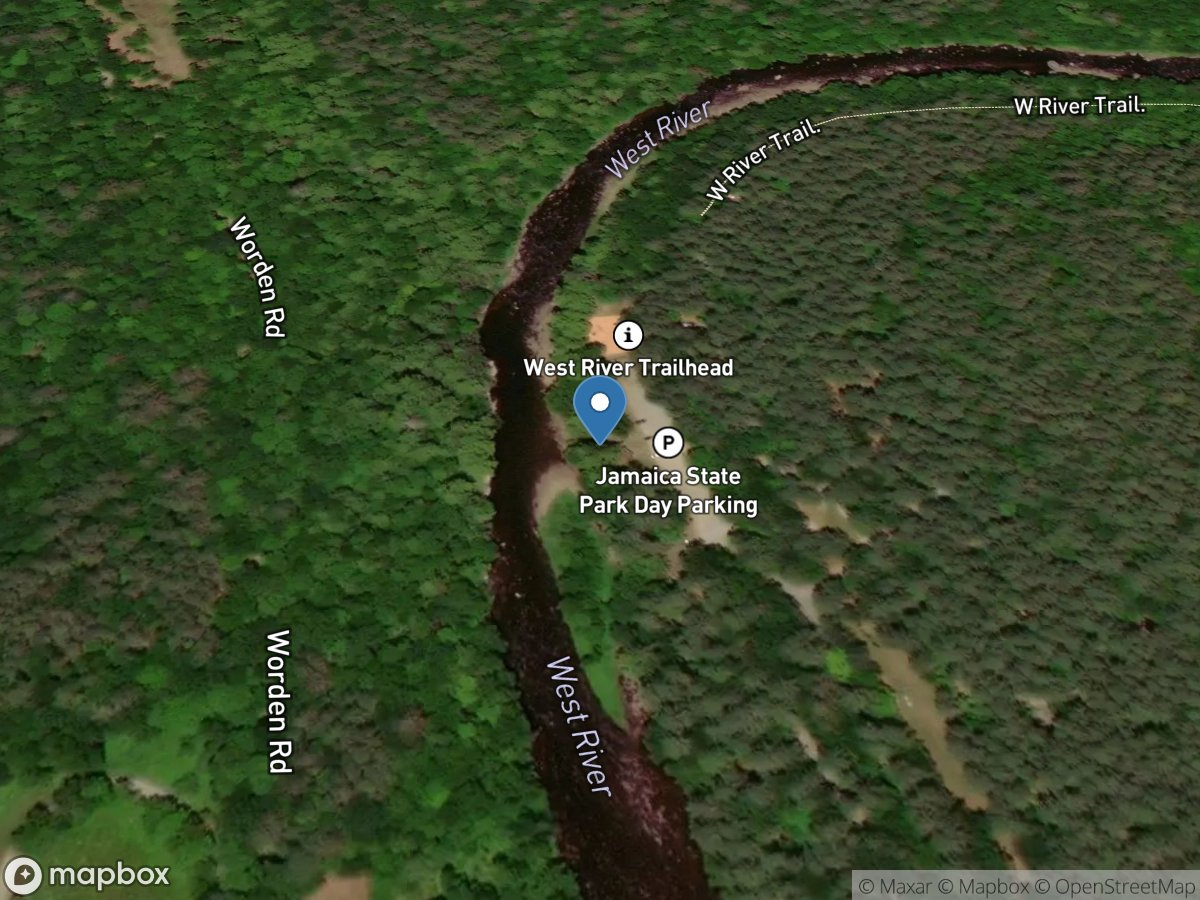 West River at Jamaica, VT location