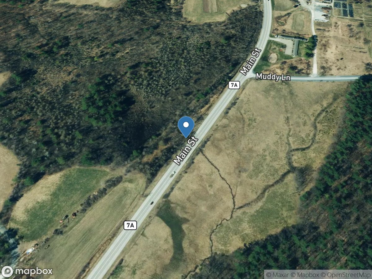 Tanner Brook near Sunderland, VT location