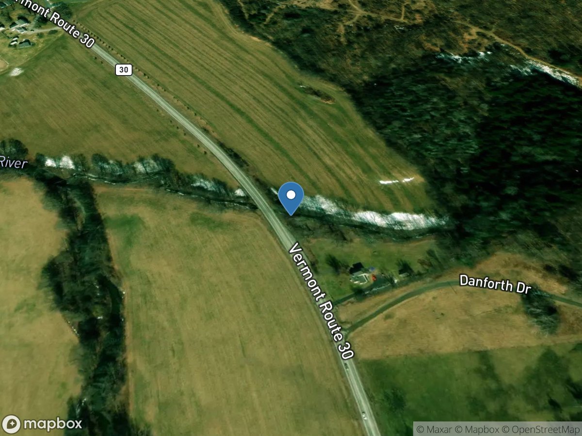 Mettawee River Tr No. 3 @ VT 30, @ East Rupert, VT location