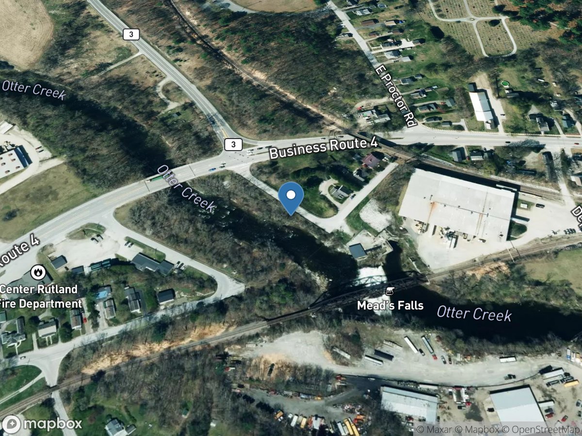 Otter Creek at Center Rutland, VT location