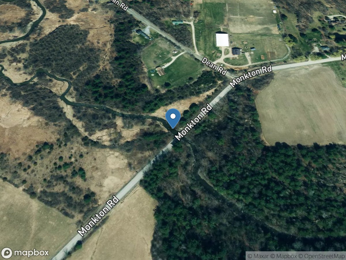 Little Otter Creek at Monkton RD, near Ferrisburgh, VT location