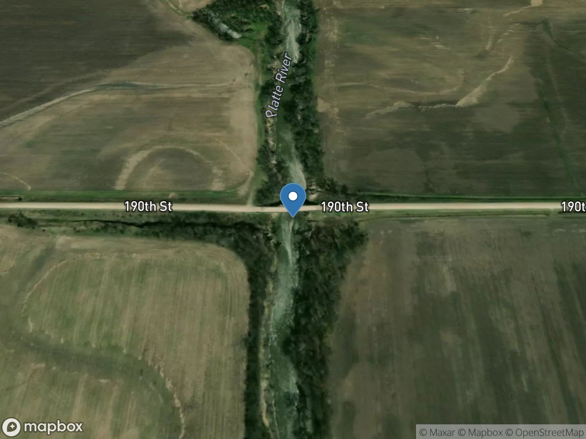 Platte River near Diagonal, IA location