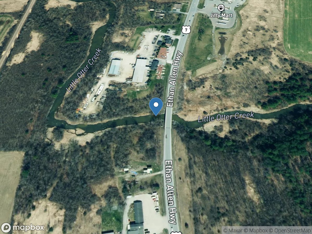 Little Otter Creek at Ferrisburg, VT location