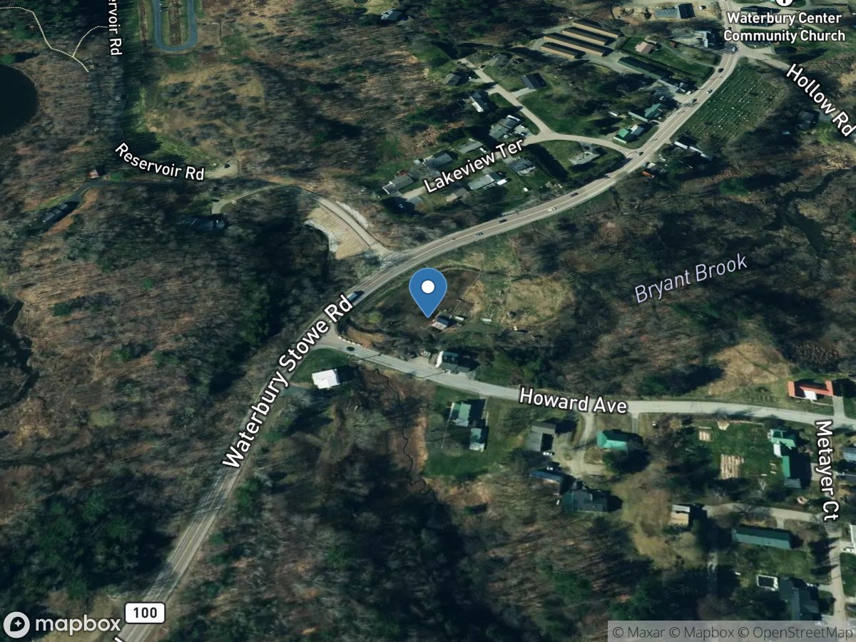 Bryant Brook at Waterbury Center, VT location