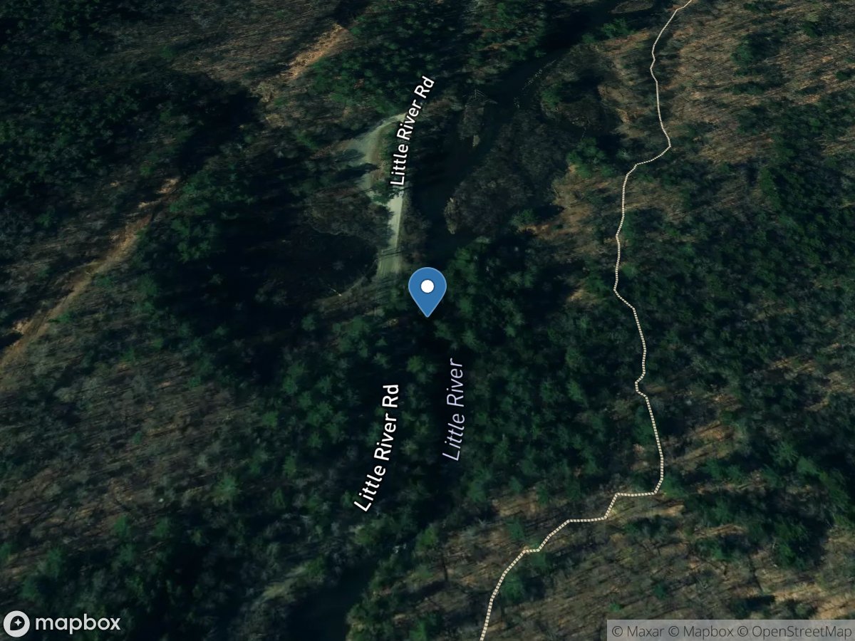 Little River near Waterbury, VT location