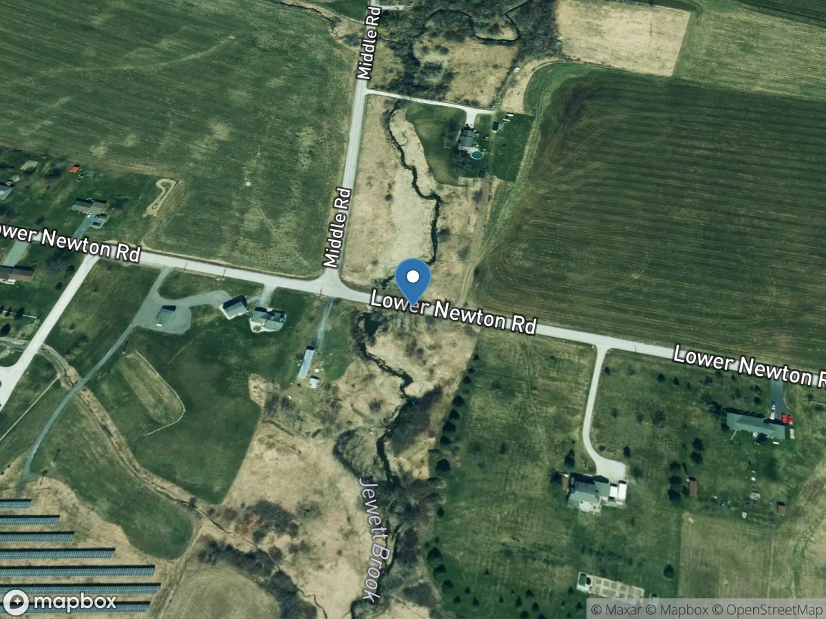 Jewett Brook at VT 38, near St. Albans, VT location