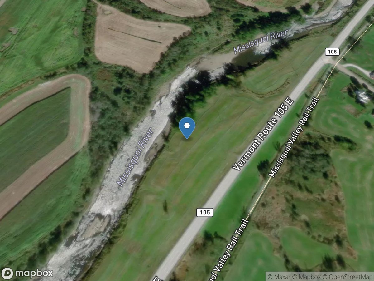 Missisquoi River near East Berkshire, VT location