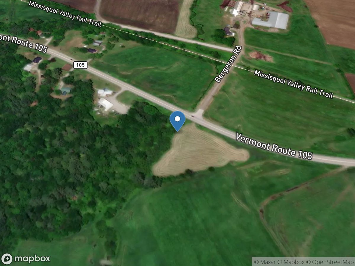 Missisquoi River Tributary at Sheldon Junction, VT location