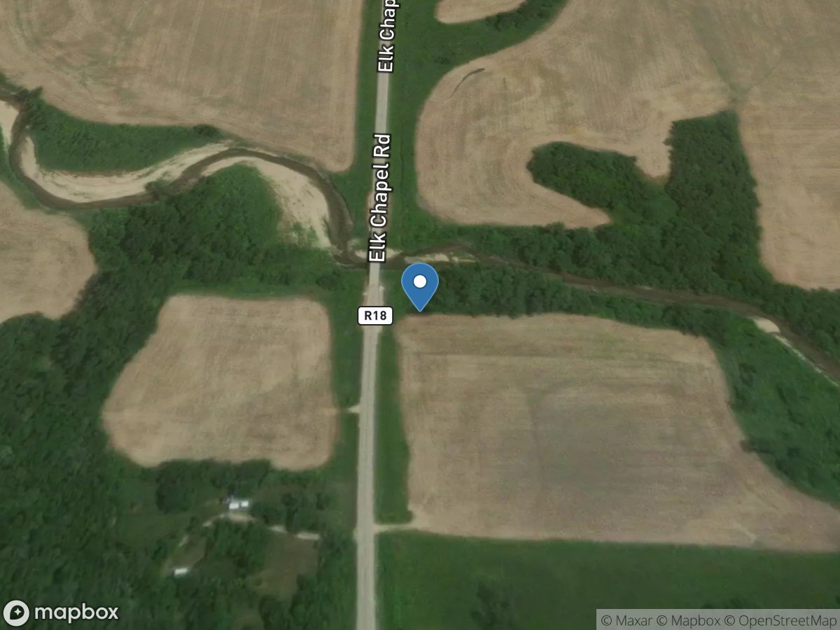 Elk Creek near Decatur City, IA location