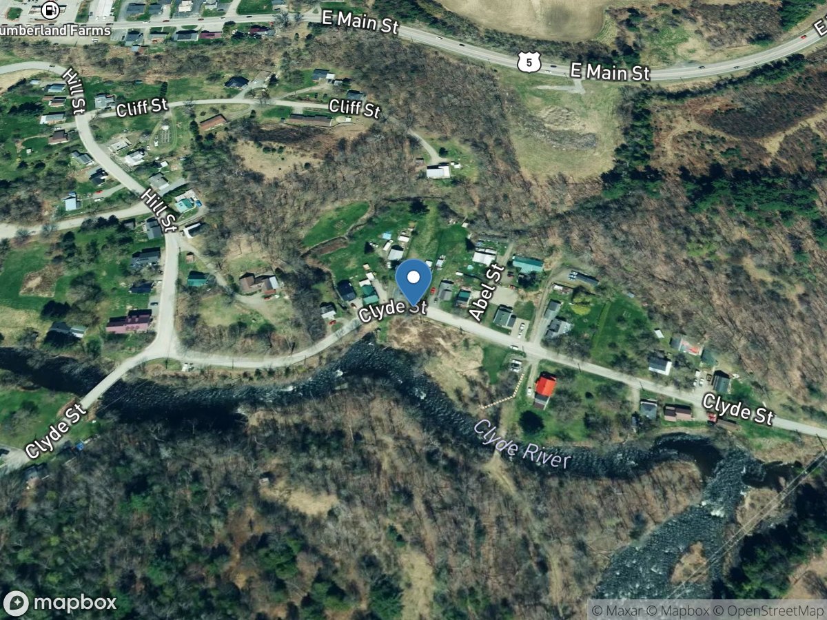 Clyde River at Newport, VT location