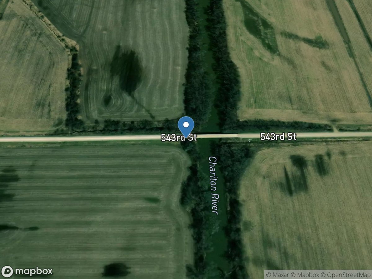 Chariton River near Moulton, IA location