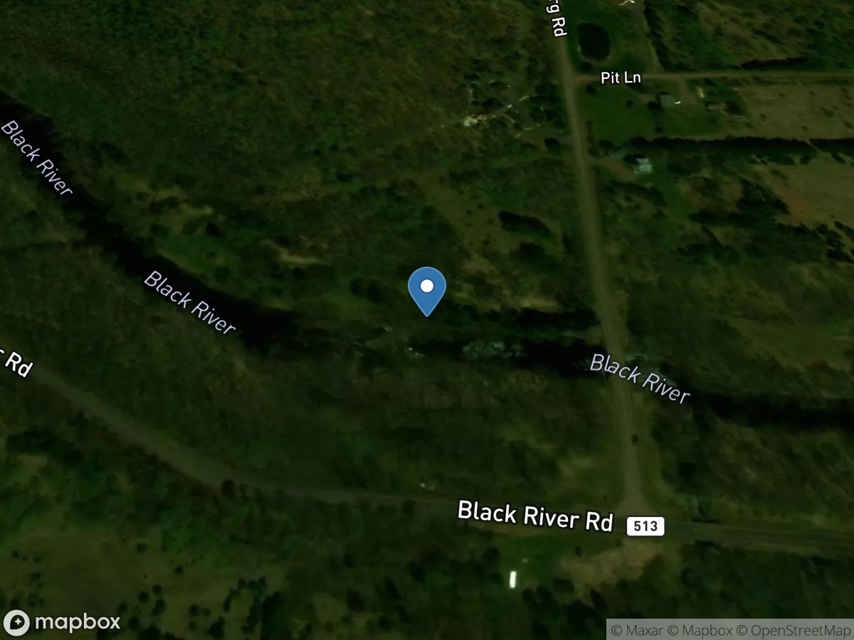 Black River near Bessemer, MI location