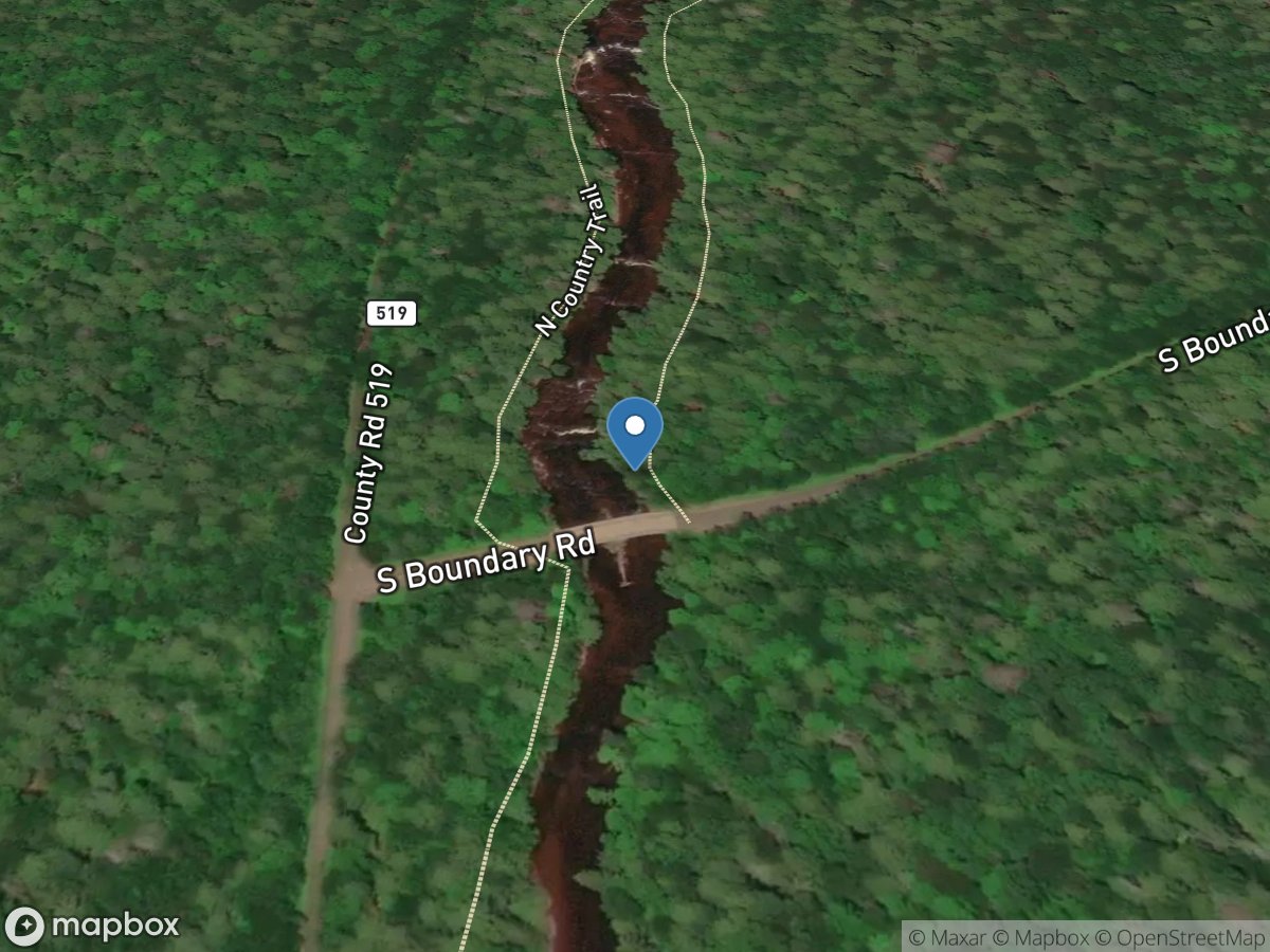 Presque Isle River near Connorville, MI location