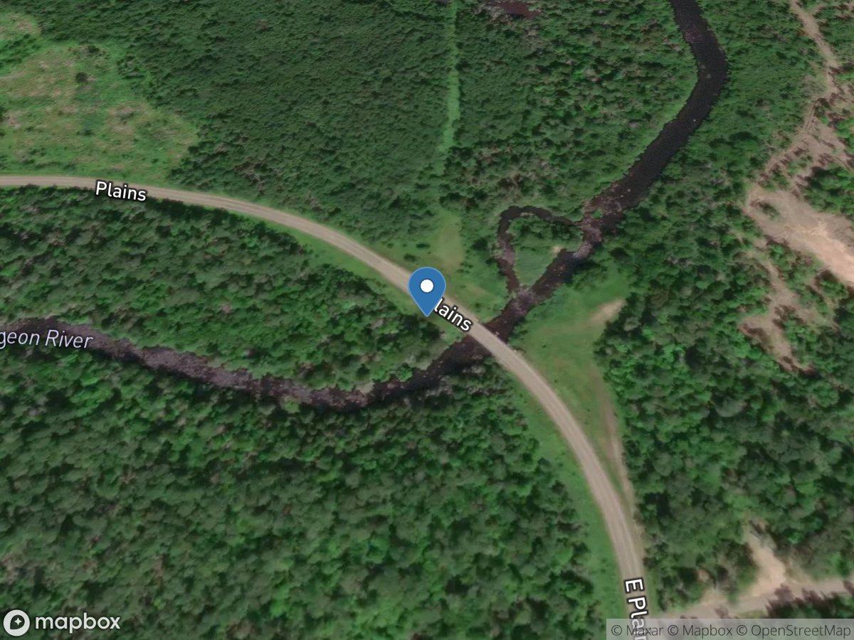 Sturgeon River near Sidnaw, MI location