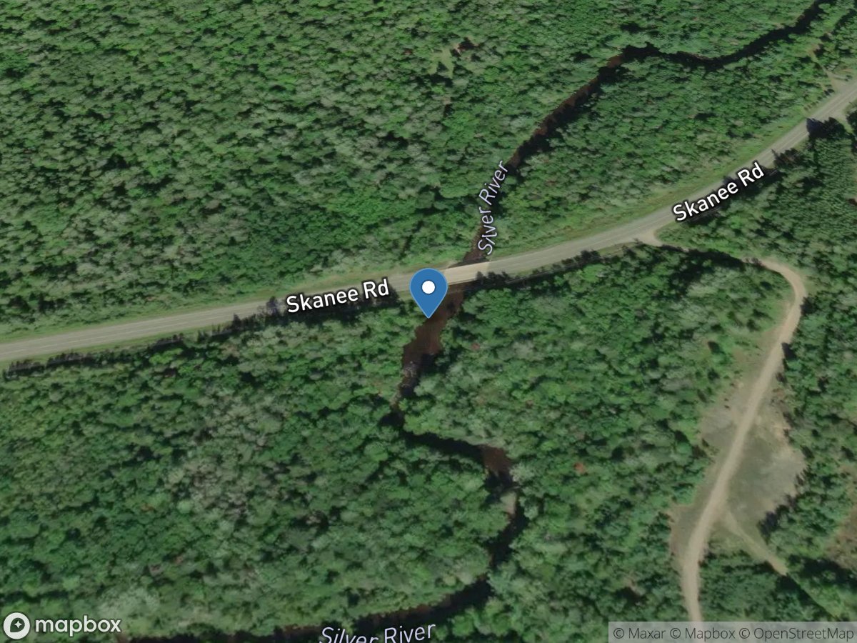 Silver River near L'anse, MI location