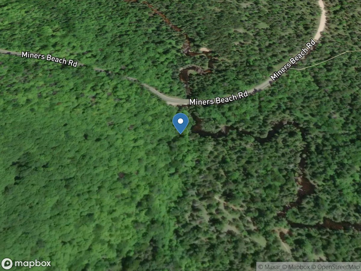 Miners River near Munising, MI location