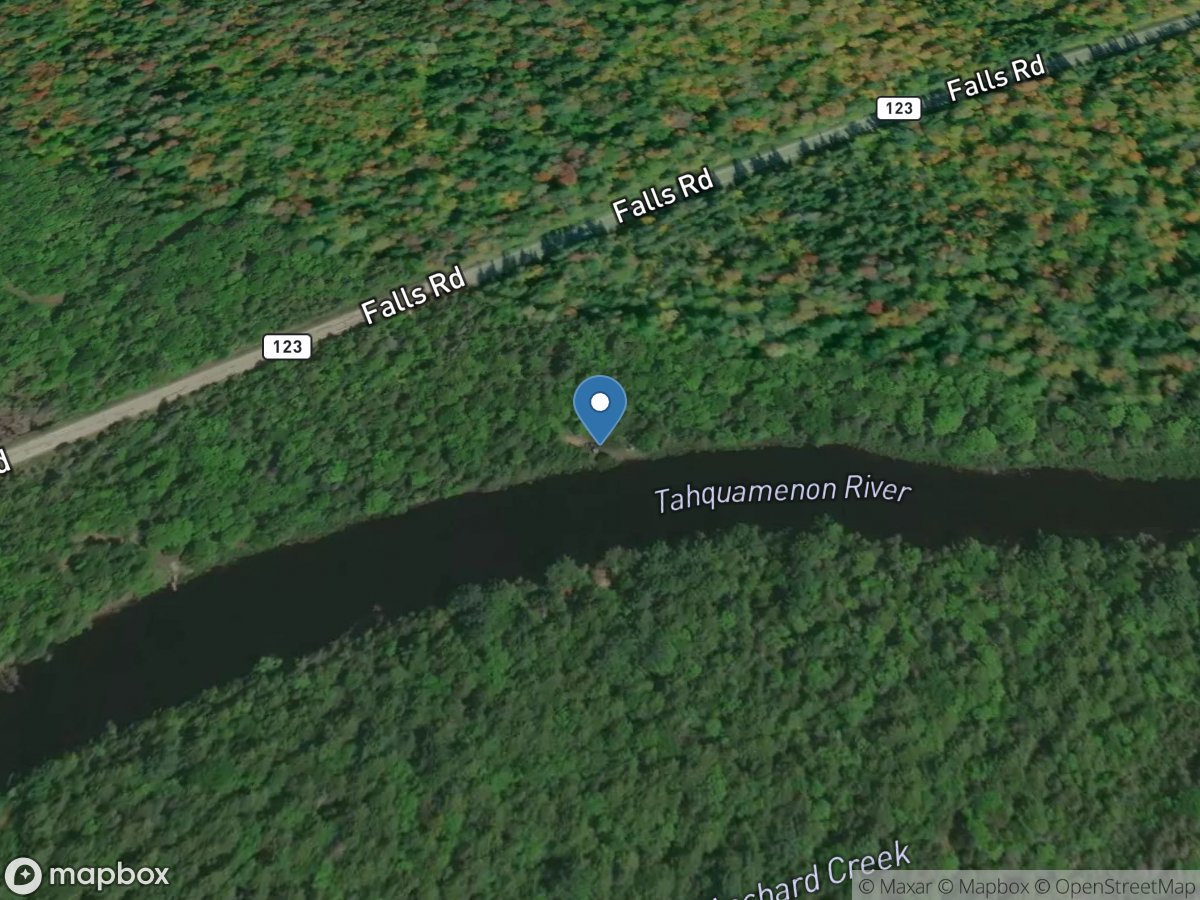 Tahquamenon River near Paradise, MI location