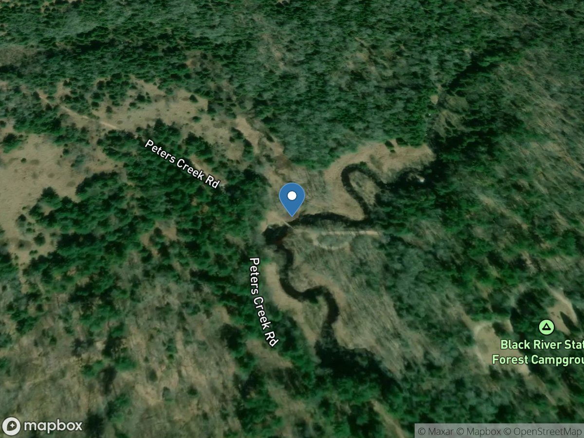 Black River near Garnet, MI location