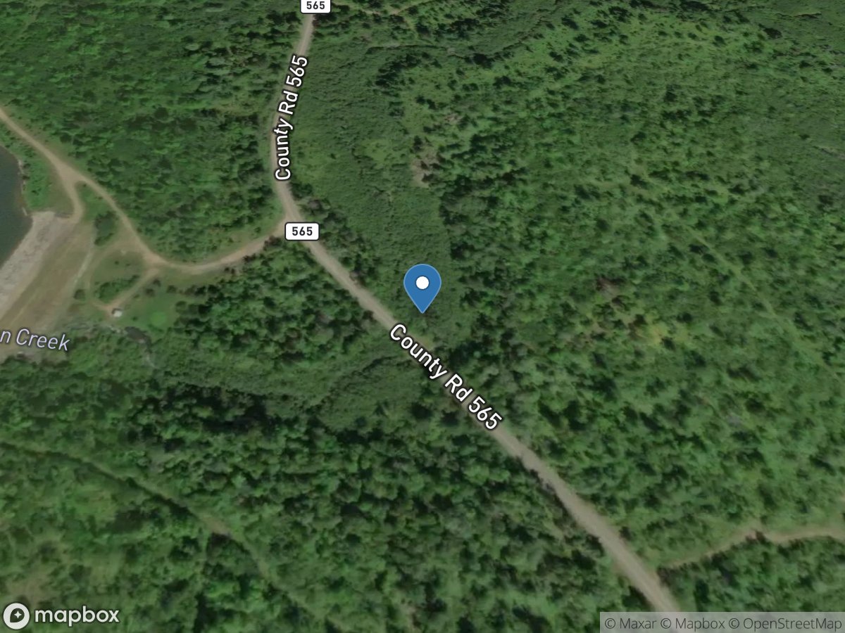 Green Creek at County Highway 565 near Palmer, MI location