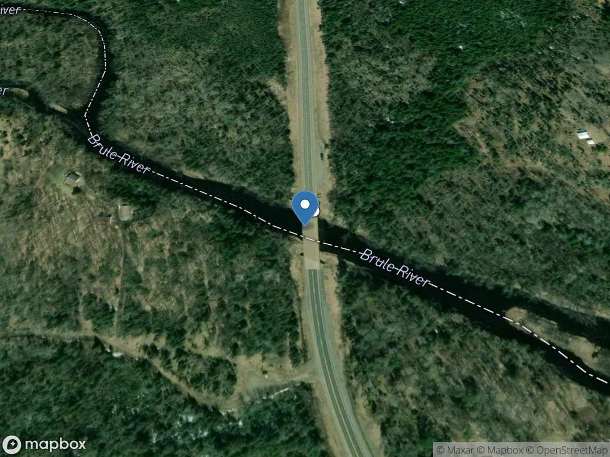 Brule River at US Highway 2 near Florence, WI location