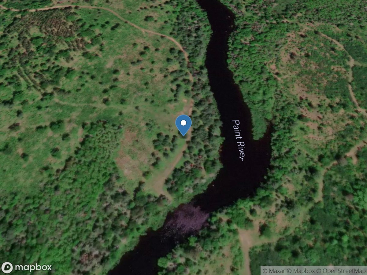 Paint River near Alpha, MI location