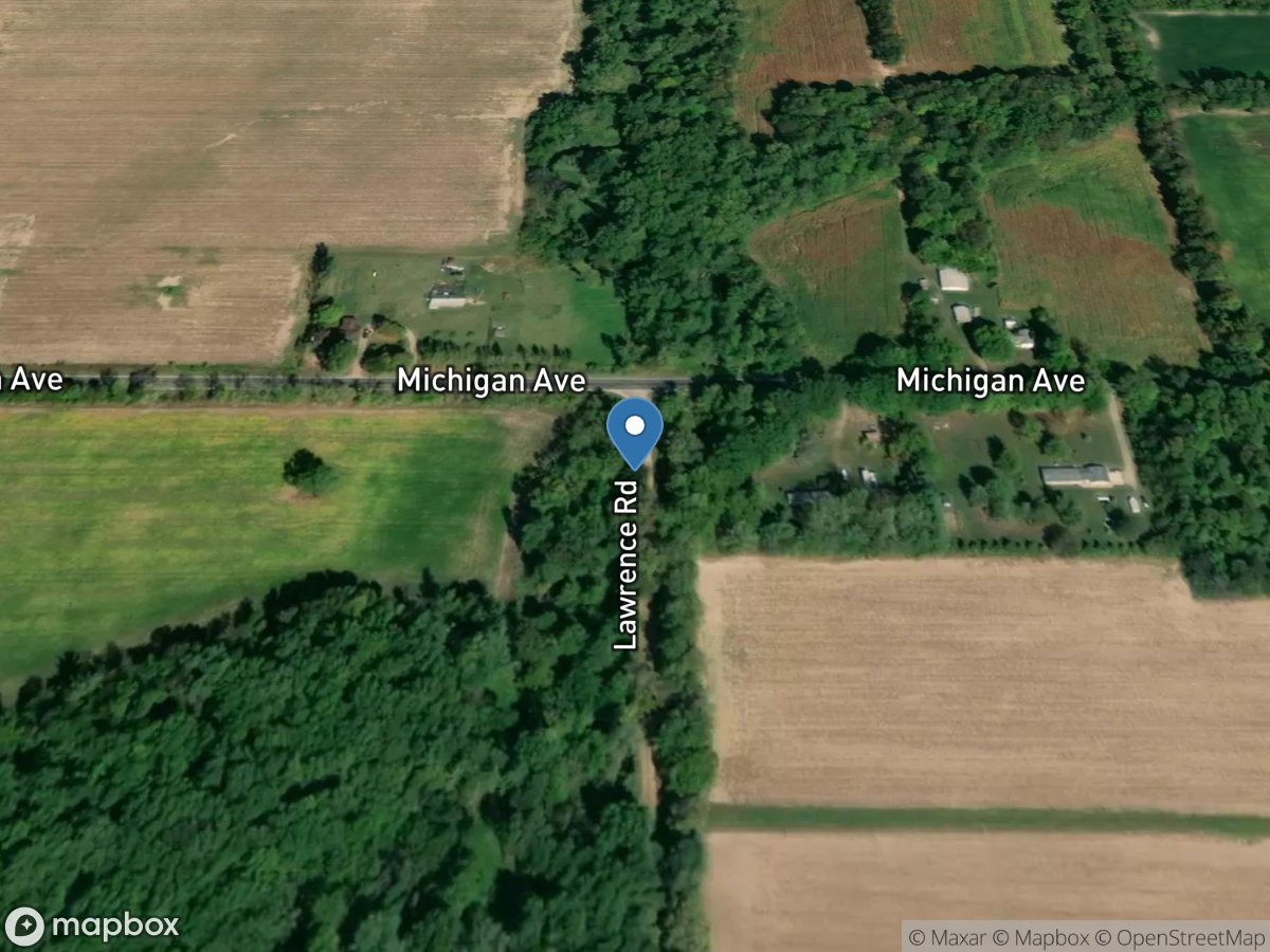 Bear Creek at Lawrence Road near Leonidas, MI location