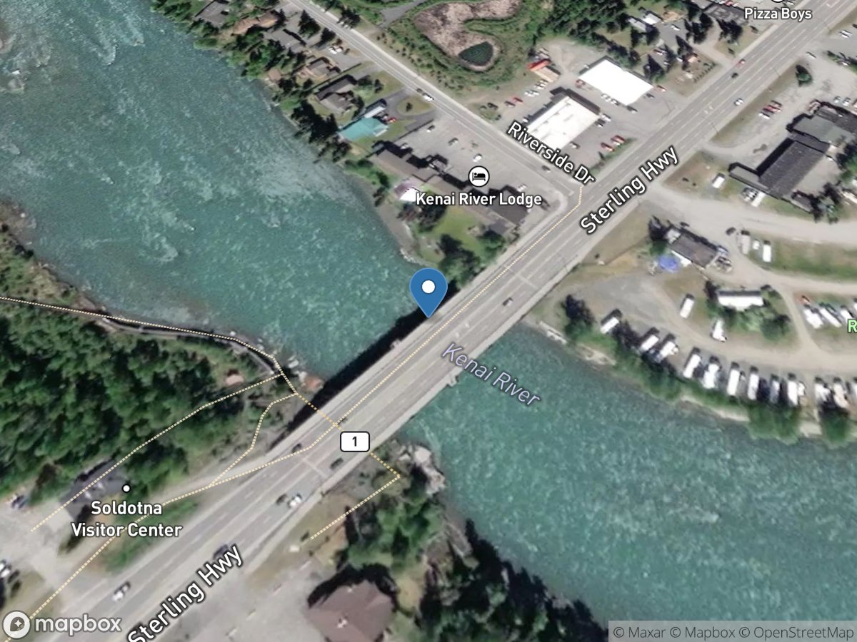 Kenai River at Soldotna AK location