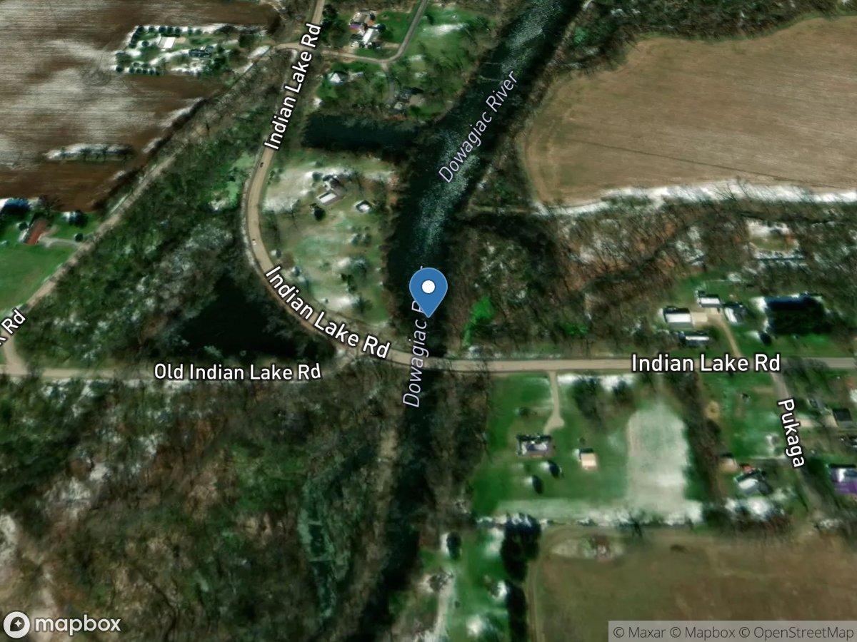 Dowagiac River at Sumnerville, MI location