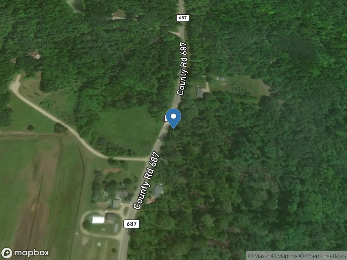 South Branch Black River near Bangor, MI location