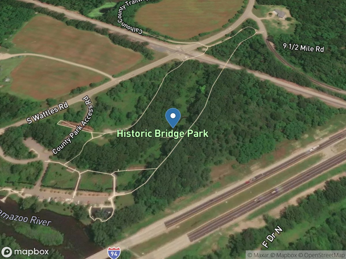 Dickinson Creek near Ceresco, MI location