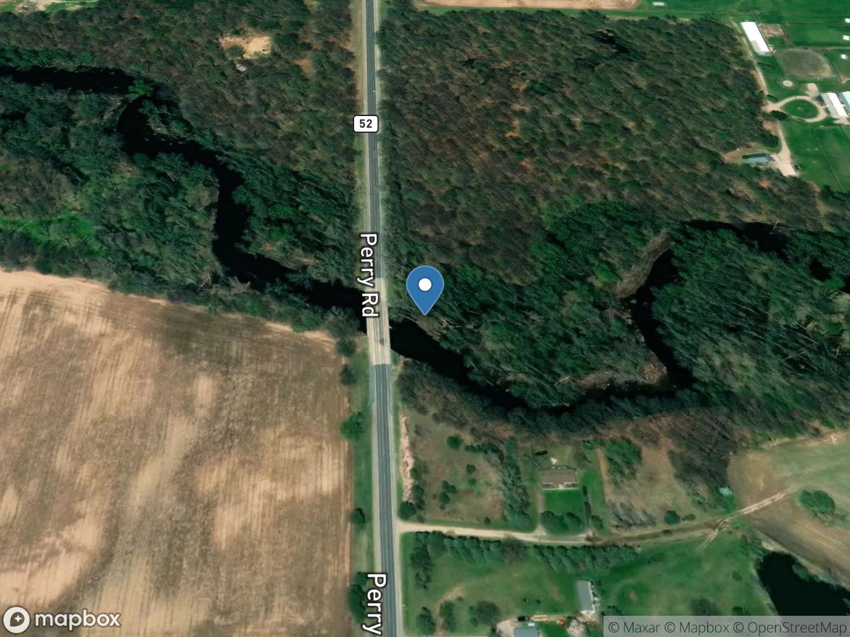 Red Cedar River near Williamston, MI location