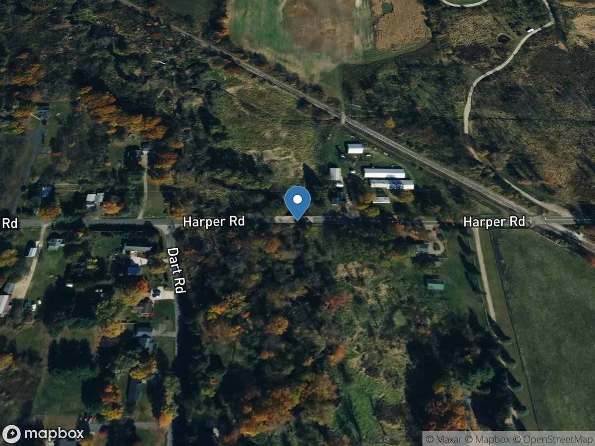 Sycamore Creek at Harper Road near Mason, MI location