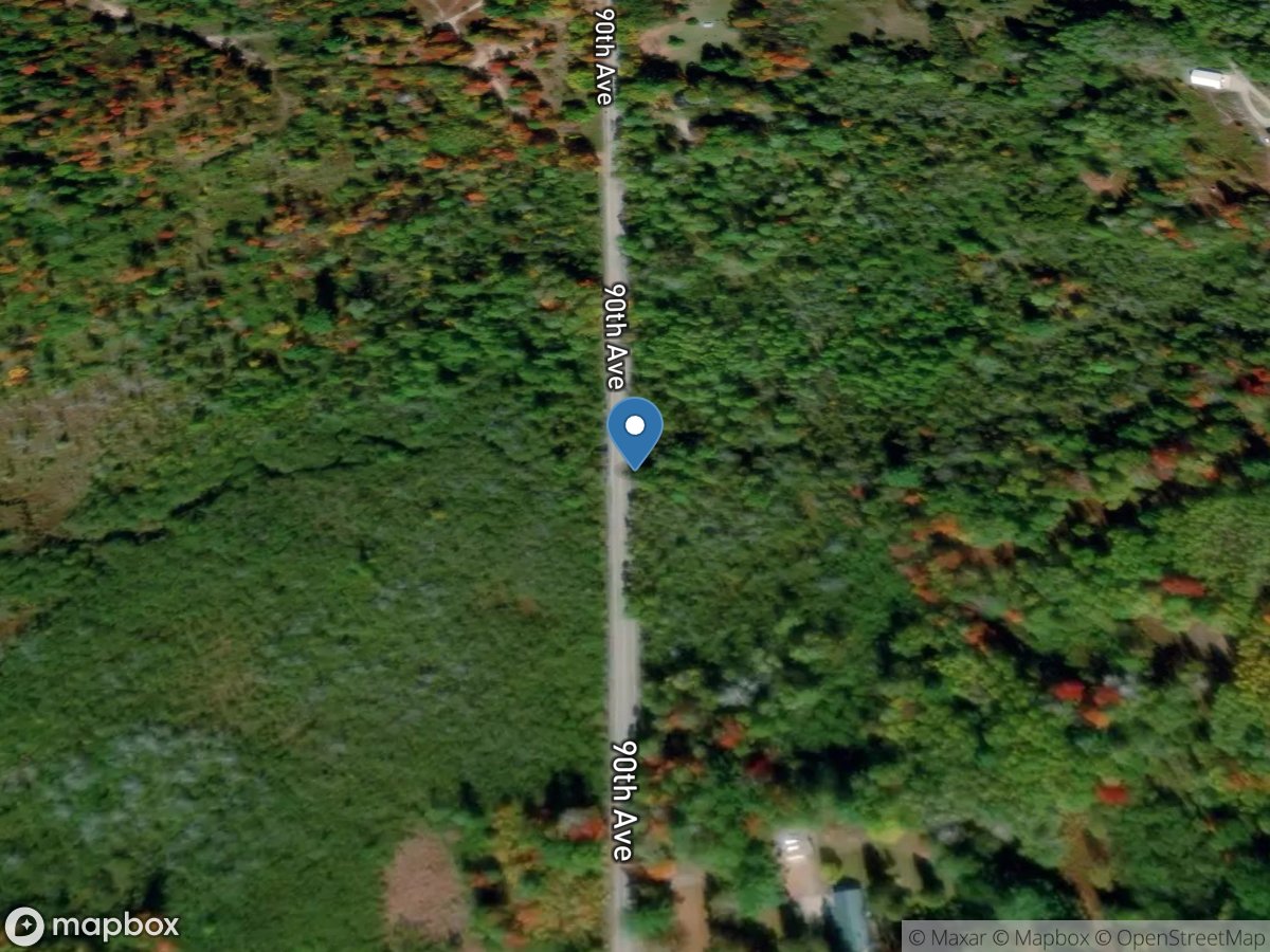 Chippewa Creek at 90th Avenue near Evart, MI location