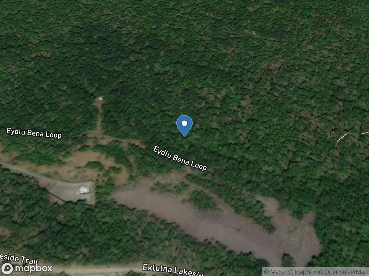 Eklutna Lake near Palmer AK location