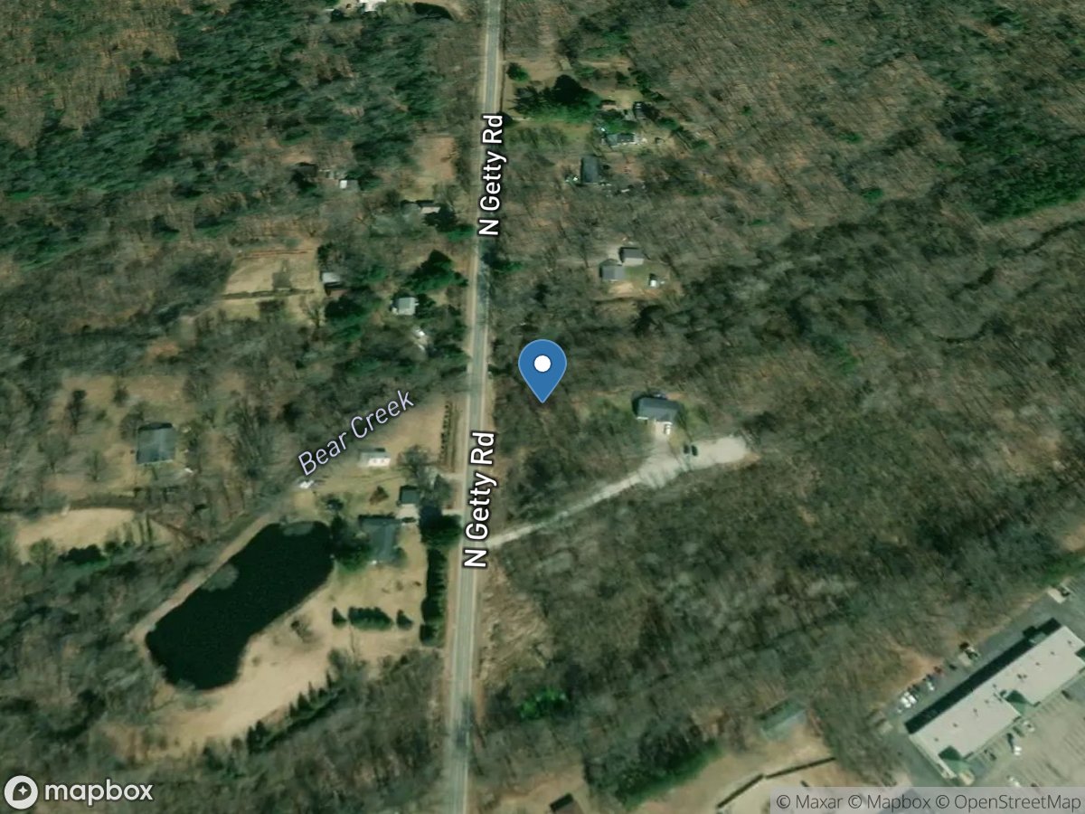 Bear Creek near Muskegon, MI location