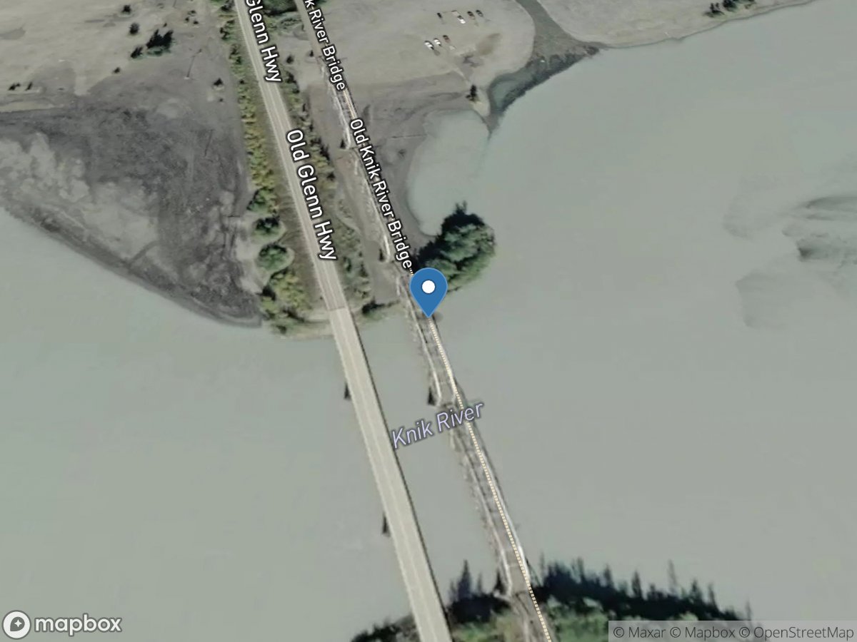 KNIK River Near PALMER AK location