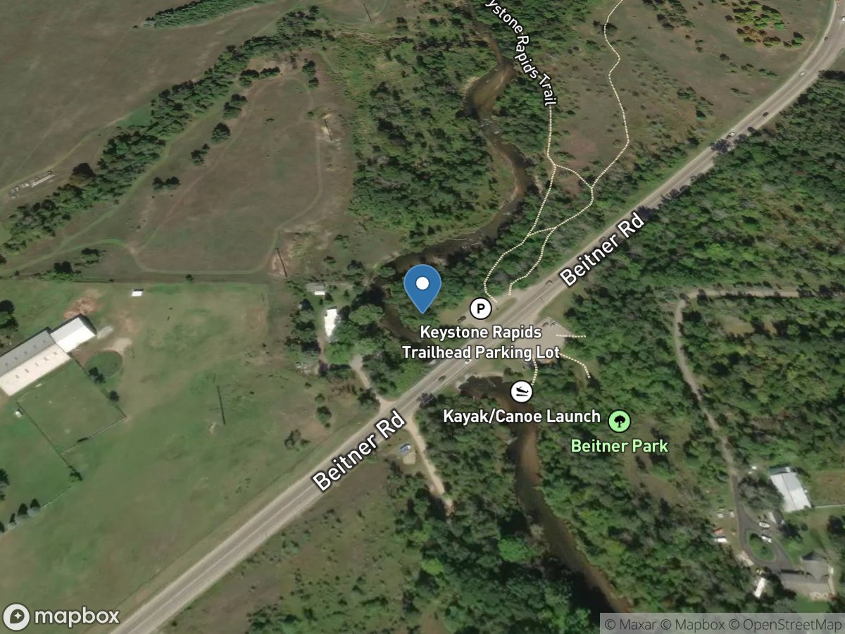 Boardman River at Beitner Road near Traverse City, MI location