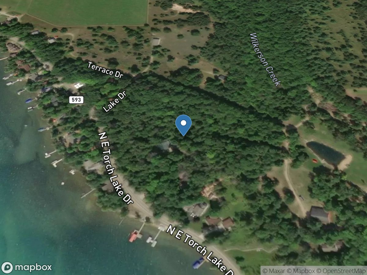 WILKINSON Creek At Northeast TORCH LAKE Drive Near EASTPORT, MI location