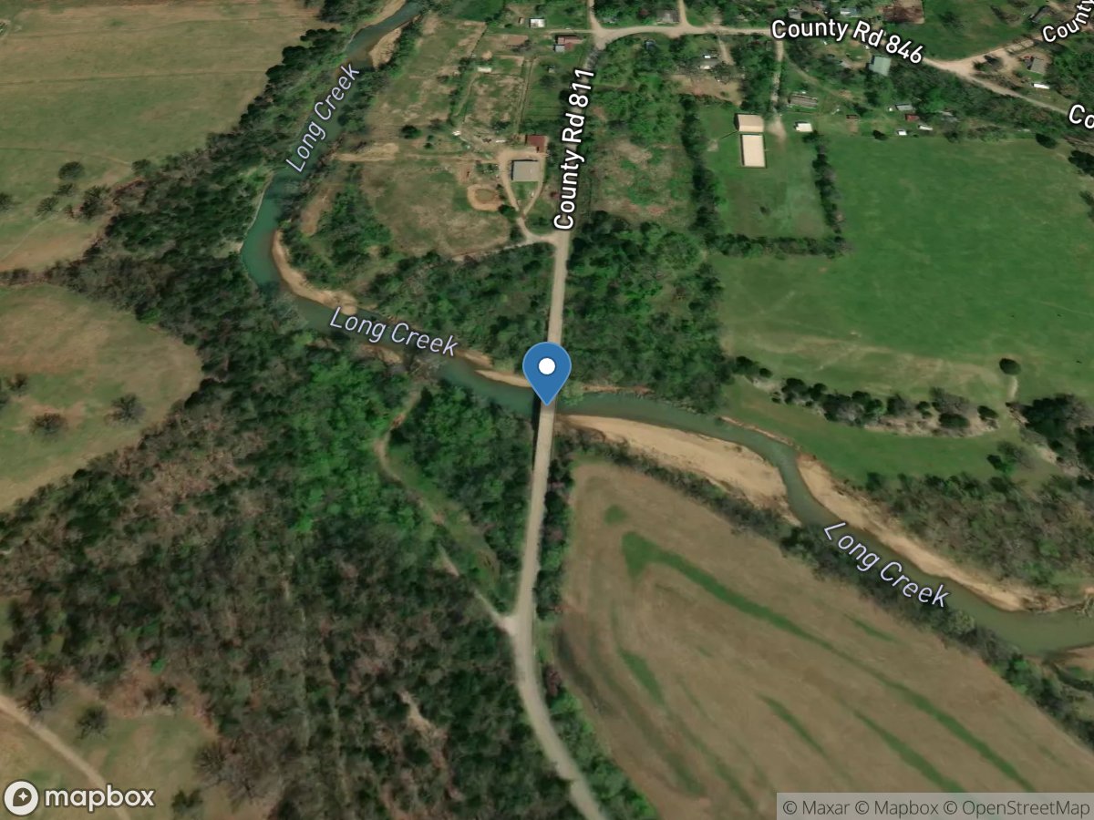 Long Creek at Denver, AR location