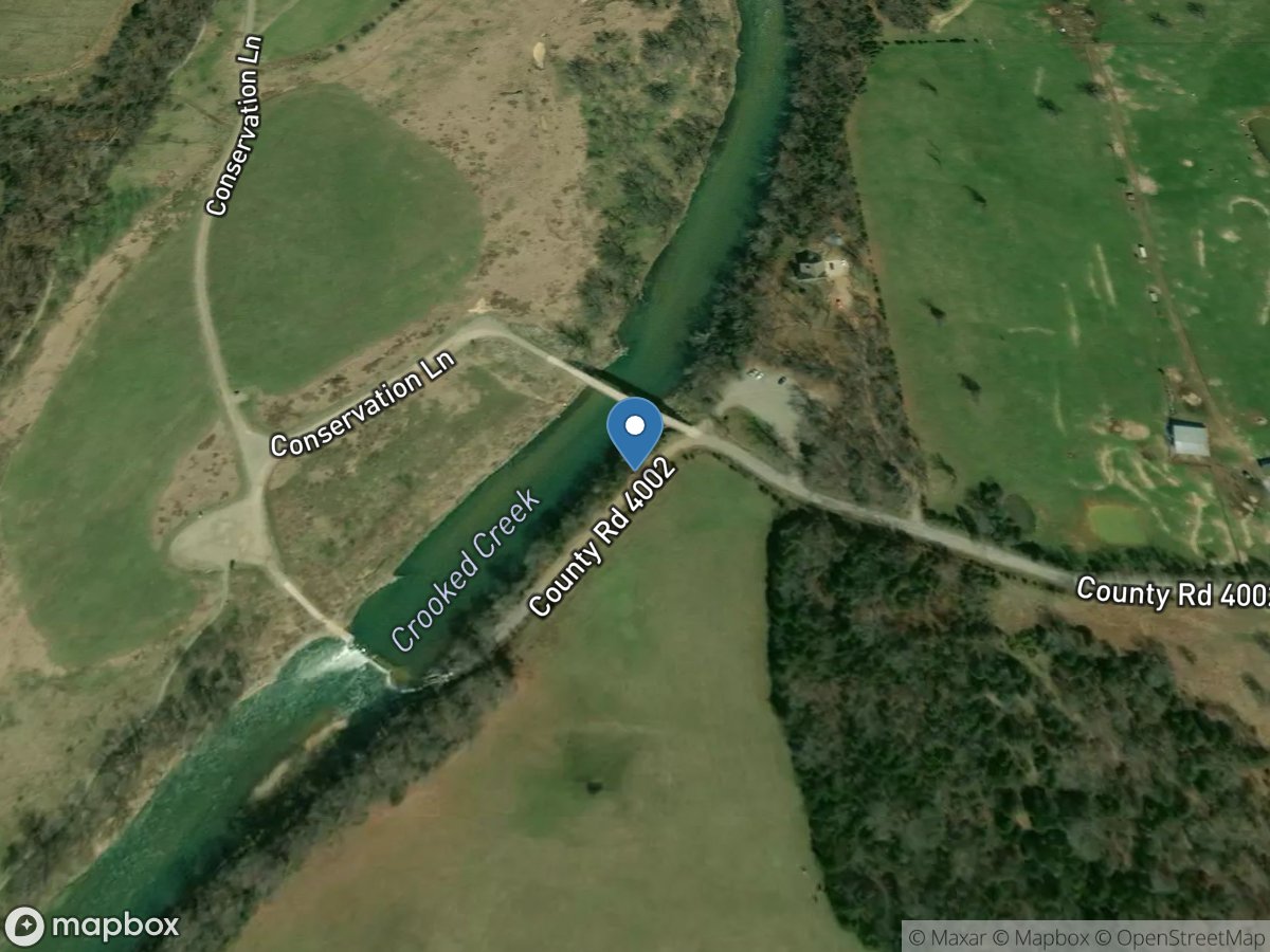 Crooked Creek at Kelly Crossing at Yellville, AR location