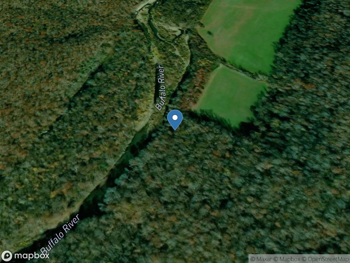 Buffalo River near Boxley, AR location