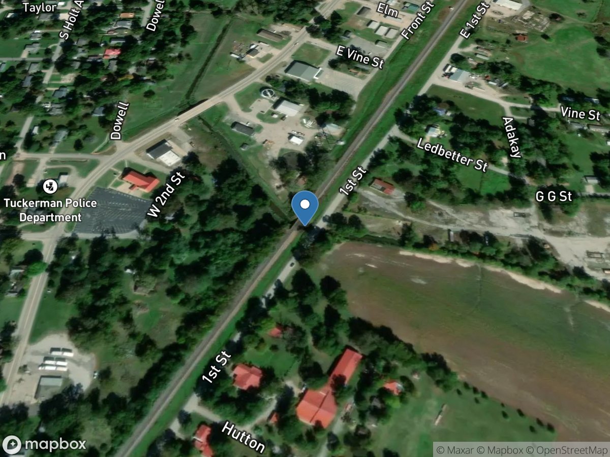 Tuckerman Ditch at Tuckerman, AR location