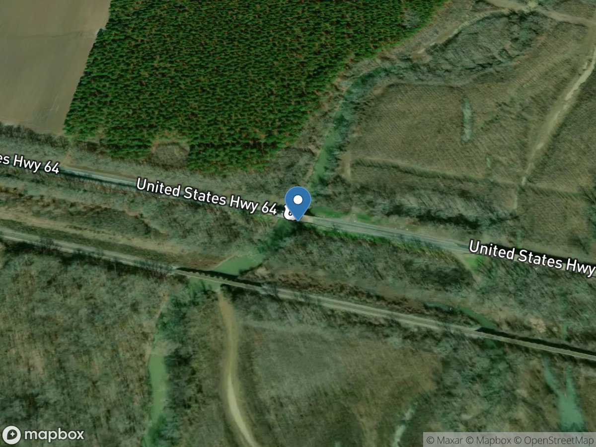 Cutoff Creek near Rio Vista, AR location